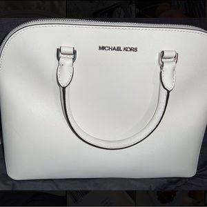Michael Kors white bag